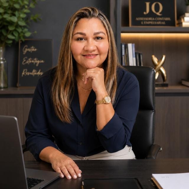 Janice Queiroz, contadora e CEO da J Queiroz Assessoria Contábil